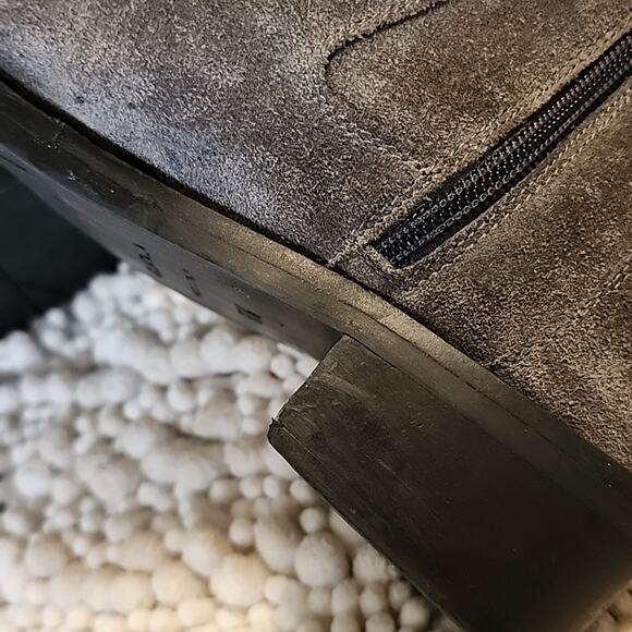 AQUATALIA STYLE CARMIE GREY ZIPPER CLOSURE HEEL BOOTIES WOMAN'S SIZE 9.5 NWOB - Picture 15 of 15